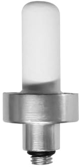 DONGKER Externer CO2 Diffusor, 12/16 mm Kohlendioxid Zerstäuber Reaktor Außenbehälter aus Aluminiumlegierung für Aquarium