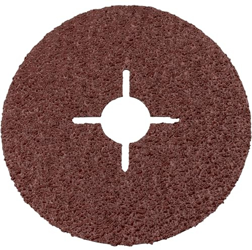 AERZETIX - C77029 - Satz von 5 Schleifscheiben Ø 115 mm aus Fiber für Winkelschleifer - Korngröße P24 - schleifscheiben körnung schleifen polieren