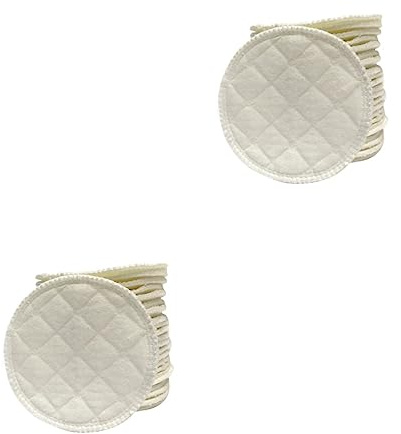 VICASKY 2 Set Di Coppette Assorbilatte Riutilizzabili E Lavabili Inserti Per Reggiseno in Cotone Ultra Assorbente 12 Pezzi * 2