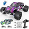 HAIBOXING 1:18 Ferngesteuertes Auto Bürstenlose, 4WD RC Auto 48+km/h Hochgeschwindigkeits RC MonsterTruck, 2.4Ghz All Terrain Rennauto, Ferngesteuerter Monstertruck für Kinder Erwachsene und Kinder