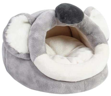 TOGEVAL Kleines Haustiernest Cartoon Hamsterbett Igel Winternest Haustierhaus Für Kleine Tiere Bequemes Schlafhaus Robuste Materialien Einfach Zu Reinigen Geeignet Für Hamster Meerschweinc