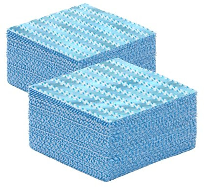Peachicha All Purpose Cleaning Towels Disposable Cleaning Cloths Reusable J Cloths Blue Jay Clothes Dish Towel For Kitchen, Absorbent Thick Durable And Dry Fast,Pack Of 80 Pcs