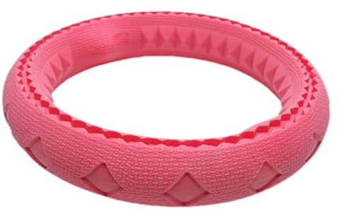 Anillo De Juguete para Perros - Anillo De Goma para Perros | Juguete para Masticar Dientes para Morder La Dentición, Herramientas De Entrenamiento, Suministros De Juguetes para Mascotas para Ali