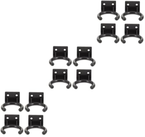 NULYLU 3sets Mic Holder for Home Wall Mount Mic Arm Plastic Microphone Holder Ktv 4pcs*3