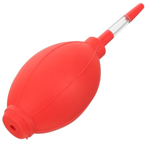 SKISUNO Ohrreinigungsballon Hand Ohrreinigungswerkzeug Saugfunktion Roter Silikon Quetschball Sanfte Ohrenspülung Für Salon Und Reise