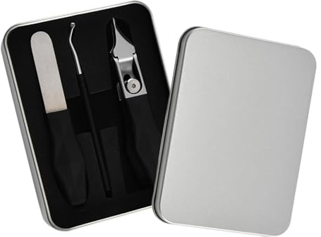Cortauñas Para Pies 1 Set Cortacutículas, Manicura, Alicates | Cortauñas De Cortacutículas Para Uñas Encarnadas Y Gruesas, Manicura Para Hombres, Mujeres Y Niños, Higiene Y