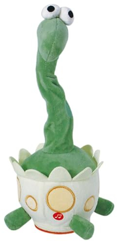 Dinosaure Qui Danse Parlant - Peluche 35 Cm Douce | Jouet interactif électrique avec Voix Amusante, Danse, Jeu éducatif, Cadeau d'anniversaire | , Tout-Petits, Intérieur, Fête