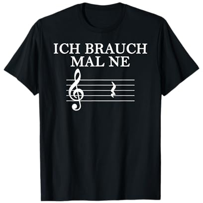 Musik Lehrer und Musiker Geschenk Ich brauch mal eine Pause T-Shirt