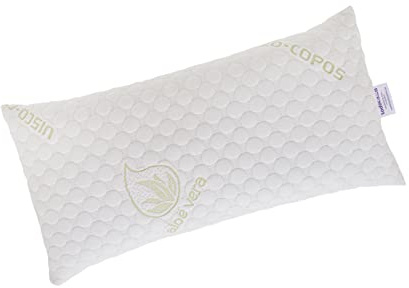 Todocama Huvudkudde, viskoelastisk, flingor 67 cm vit