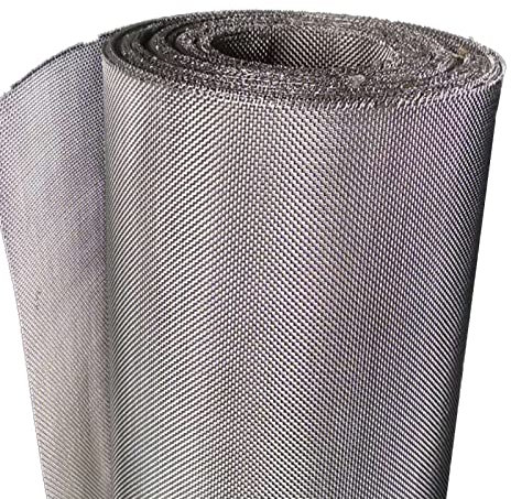 muRzAnsi 304 Edelstahl Drahtgewebe,Woven Wire Mesh 80 Mesh Wühlmausgitter Volierendraht Maschendrahtfür Belüftung Schutzgitter Metall Wachmann Garten Bildschirm Schränke Filternetz Nagetier