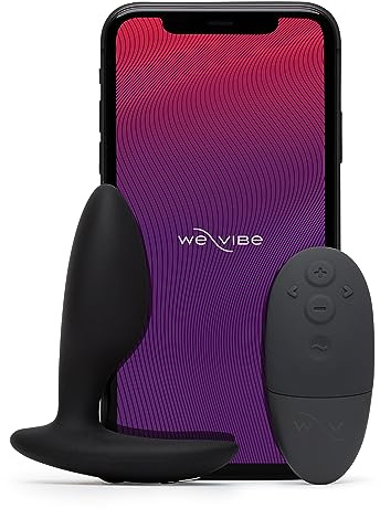 We-Vibe Ditto+ Vibrierender Anal-plug - App & Ferngesteuertes Sexspielzeug für Männer und Paare - 10 Vibrationsmodi - Silikon & Wasserdichter Anal Plug - Wiederaufladbare Adult Sex Toys - Schwarz