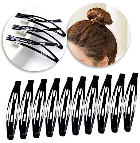 FRCOLOR 10pcs Large Hairpin Pack Fits Girls and Women for Everyday Hairstyles and Special Occasions Hair Accessories for Fine Hair and Bun Styles Random Colors