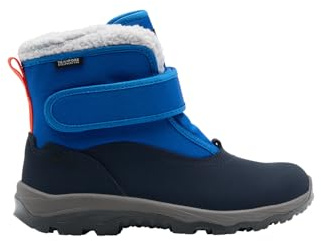 Jack Wolfskin Unisex barn Vojo Shell Texapore Mid Vc K vinterskor, crisp cobalt, 28 EU