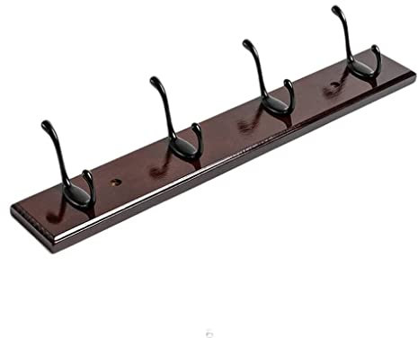 MLLNPP Wandhaken Kleiderhaken Wandgarderobe Wandgarderobe Haken Holz Eingangsbereich Vintage Rustikale Garderobe Hutbügel Kleiderstange für Eingangsbereich Badezimmer Schlafzimmer Kleiderhaken