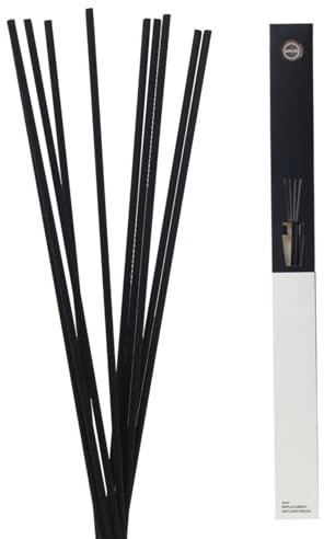 Baltus Reed Sticks Replacement for Scented Oil Diffuser Black 4mm 8pc 55cm Long
