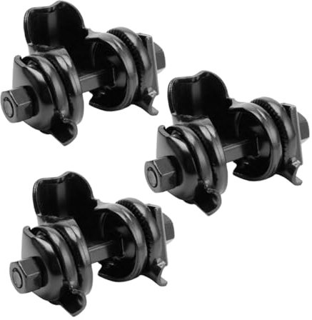 TOGEVAL 3pcs Quick Release Bicycle Saddle Clamp Seat Clamps for Bike for Cycling Accessories
