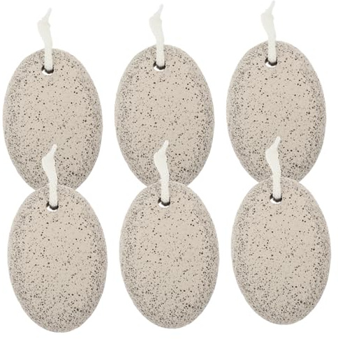 DRESSOOS Set Zum Entfernen Abgestorbener Fußhaut 6-teiliges Set Enthält Bimsstein Fußschrubber Fußfeile Peeling-werkzeuge Fußpeeling-feile Hand-fußtrimmer