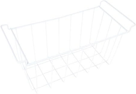 sparefixd Suitable for Logik Chest Freezer Wire Basket | White Basket 40cm x 18.5cm x 20cm