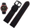 BNCXMO Cinturino in Silicone da Uomo 20mm 22mm 24m per Citizen Omega Sport Cinturino in Gomma di Ricambio Bracciale Morbido Rosso Blu Arancione Bianco