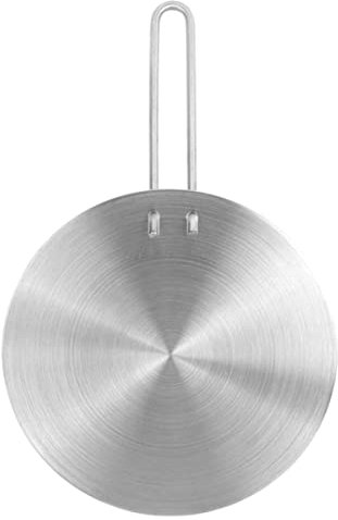 SOLUSTRE Induction Cooker Plate and Heat Diffuser Stainless Steel Adapter Plate for Induction Hob Kitchen Accessory