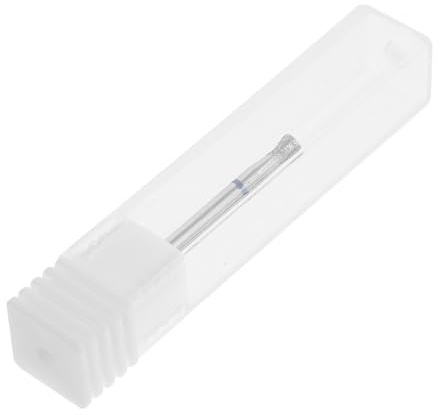 IWOWHERO Herramienta de Pulido para Uñas Profesional Acero Inoxidable Broca de Precisa para Eliminación de Cutículas y Exceso de Pegamento Compatible con Torno Eléctrico para Manicura y