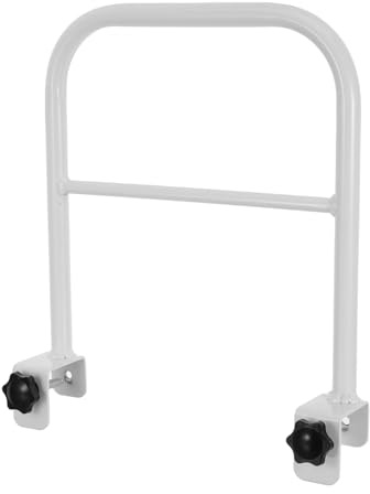 HEMOTON Barrière de Lit de Sécurité Blanche 28 Cm X 30 Cm, Barrière Latérale Antichute Renforcée pour Dortoirs et Seniors, Poignée de Maintien sans Perçage, Protection pour Lit Adulte