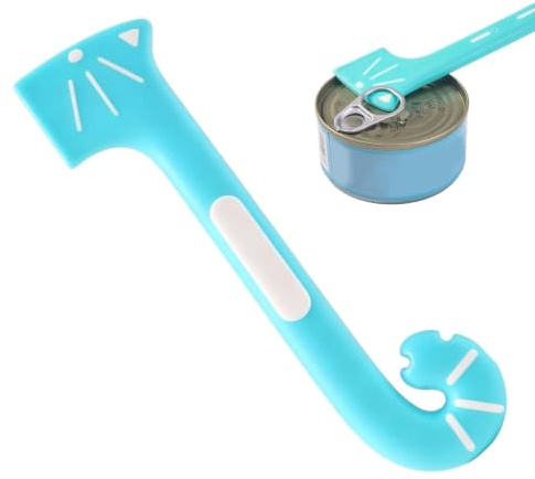 Générique Cuillère Chat Ergonomique, Portable, Antidérapante et Lisse