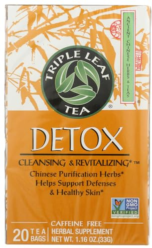 Triple Leaf Detox Tea - 20 bags (Pack of 2)