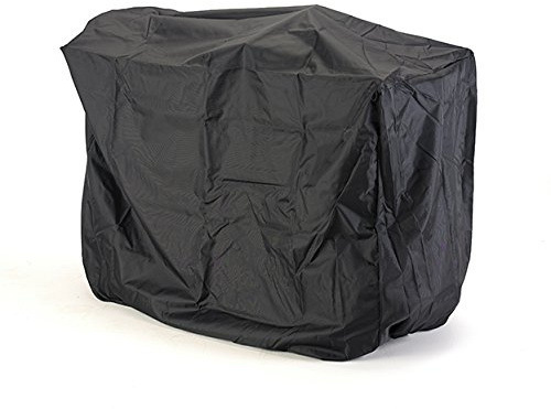 Ducksback Extra Large Mobility Scooter Storage Cover, Water Resistant | XL water resistant cover Elasticated hem, quick fit 116x150x80cm (HxLxW) Colour: Black