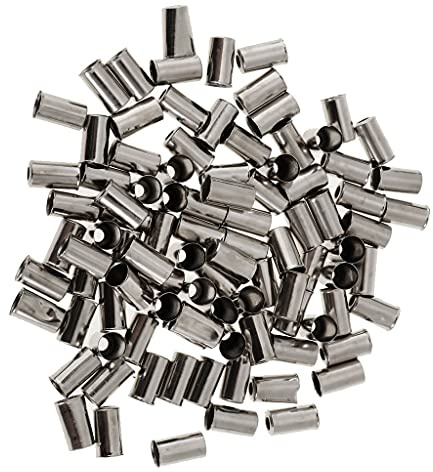 Baoblaze 100 Stück Endkappen Bremszug Fahrrad Einzeln, Fahrrad Kabelendhülsen Set, Fahrrad Bremskabel Kappen, Fahrrad Schaltzug Endhülsen, Bicycle Brake Cable End Cap für Rennrad Mountainbike