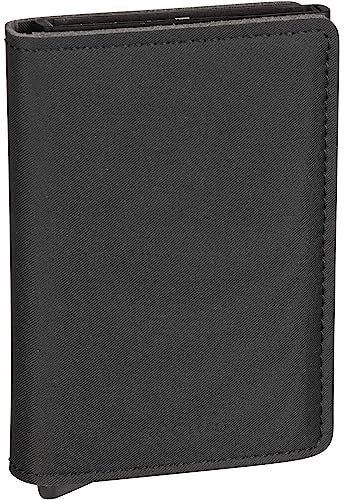 Secrid Slimwallet Yard Black, Unisex-Erwachsene Reisezubehör- Brieftasche, Black, Talla única -