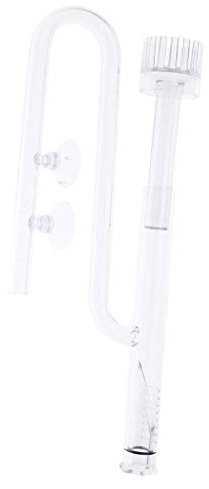 Tubayia Aquarium Surface Skimmer Drain Inlet Pipe Set for Plants Tank Diameter 17 mm