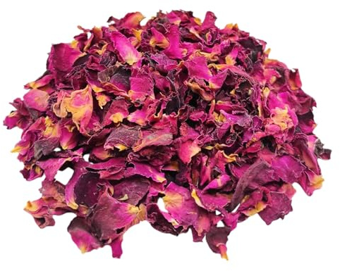 Getrocknete Essbare Ganze Rosenblätter 40g - 1,95kg Premium Qualität (85 gramm)