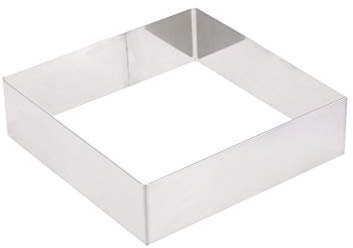 GALPADA Edelstahl Mousse Kuchenring Backform Dessertringe Aus Edelstahl Für Mousse Kuchen Gebäck Kochen Und Backen Wiederverwendbar Hitzebeständig