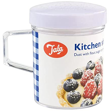 Tala Icing Sugar Chocolate Flour Cocoa Dusting Sprinkler Shakers Ideal for Cakes