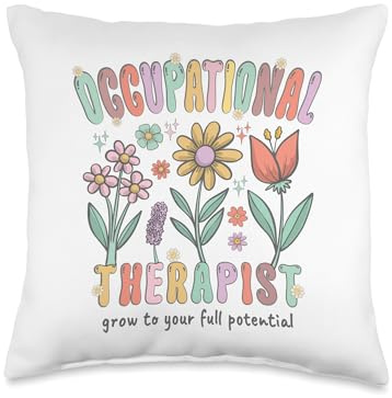 occupational therapy student OT pediatric therapist physical Throw Pillow