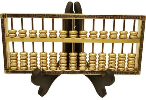 Boulier Chinois Ornement Boulier Figurine Mathématiques Boulier Calculatrice Feng Shui Boulier Statue Richesse Boulier Sculpture Éducation Mathématique