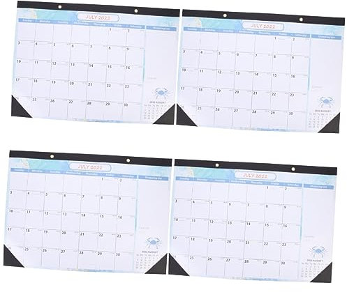 STOBOK 4stücke Wandkalender Mit Sternzeichenmotiven Praktischer Monatskalender Für Büro Und Zuhause Dekorativer Wandkalender Leicht Und Platzsparend Zum Notieren Wichtiger Termine