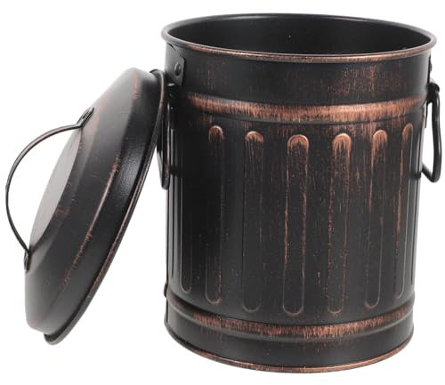 KONTONTY Kohleneimer Für Kamin Deckel Robust Und Langlebig Kompakt Und Leicht Für Heiße Asche