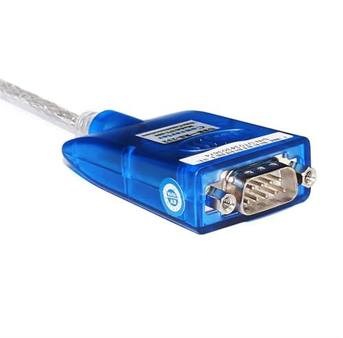BJKYTMLM Convertidor de Interfaz USB a RS232 UT-8801 Adaptador de 9 Pines Cable con Chip FT232 Win7 Win10 Linux(Nut Type,3 Meters)