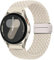 OUTPUTBT 20mm Geflecht Magnetisch Armbänder für Amazfit GTS 4 Mini Nylon Armband für GTS 4/3/2 Ersatzarmband für GTS/GTS 2e/GTS 2 Mini/Pop/Bip U/U Pro/3/3 Pro/GTR Mini/GTR 42mm Sport Damen Herren