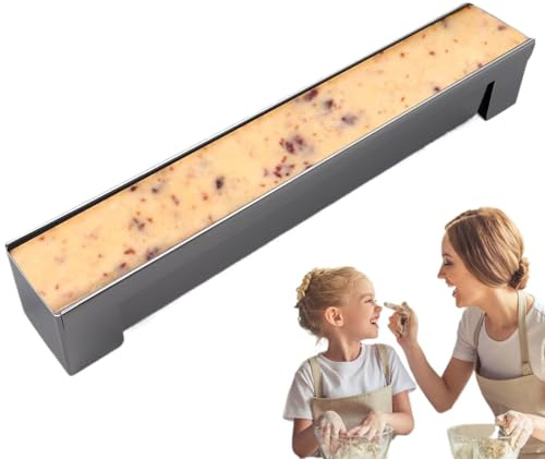 Moldes para hornear pan, moldes de pan de acero inoxidable en forma de U | Máquina formadora de rollos de pastel resistente al calor, molde para hornear pan para panecillos, pan, pasteles en capas