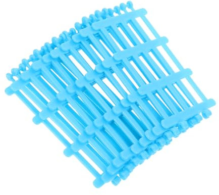 SOIMISS Accessori Per Giochi Da Giardino in Miniatura - 10 Pezzi Di Recinzione Da Fattoria in Plastica Per Artigianato Decorazioni Per Case Delle Bambole