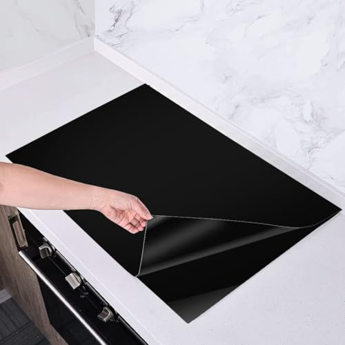 Alfombrilla protectora de silicona para placa de inducción, gran almohadilla térmica resistente al calor, cubierta magnética para cocina y vitrocerámica