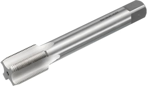 sourcing map Metric Thread Tap M27 x 1.5 H2 160mm Extra Long Straight Flute Screw Thread Milling Machine Taps Threading Tapping Repair Tool