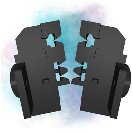 ULROAD Ersatz Endkappen passend für Velux Rollo-Schienen, kompatibel mit den Modellen DKL-S, DKL-SWL, DG-S und DJ-S P.N. 948595 Ersatz-Gleiter für Velux Rollos, 8059482360708