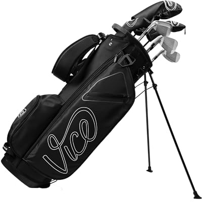 Vice Golf Women's Boost Complete Club Set with Golf Bag (Right Hand) (Graphite, Right)