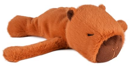 Histoire d'Bear – Pulsera Slap Capybara PodColl de 25 cm – Peluche de Pulsera Ultra Suave para enrollar, Juguete de Despertar juguetón a Partir de 18 Meses – Idea de Regalo para bebé niña y niño