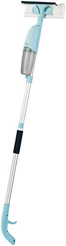 Sichler Haushaltsgeräte Wischmopp: 2in1-Fenster- & Bodenwischer, Sprühfunktion, Teleskopgriff, 350ml Tank (Wischer mit Sprühfunktion, Fenster Mop, Teleskop Fensterputzer)