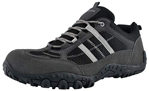 Knimxax Dam Herr Light Trekking- och vandringsskor grå för män 44 EU